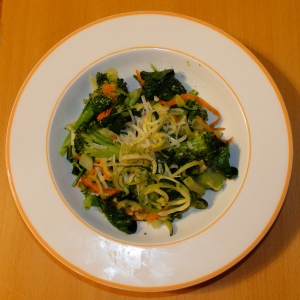 Kale Zucchini Pasta